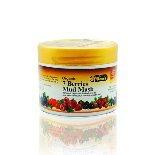 ORGANIC 7 BERRIES MUD MASK SUPER BEST FACE MASK FOR SKIN WHITENING MUK Health And Beauty