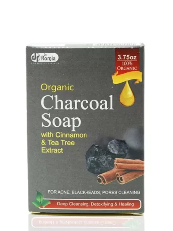 100% ORGANIC CHARCOAL SOAP – SUPER BEST FOR ACNE, BLACKHEADS, PORES CLEANSING