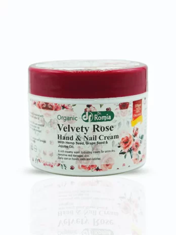 ORGANIC VELVETY ROSE HAND AND NAIL CREAM