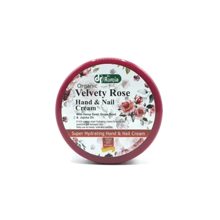 ORGANIC VELVETY ROSE HAND AND NAIL CREAM