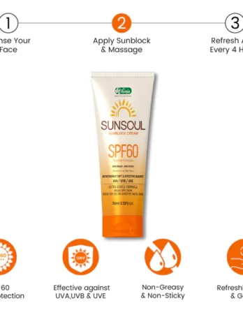 Sunsoul Sunblock Cream: Your Ultimate Skin Protector 70 ml